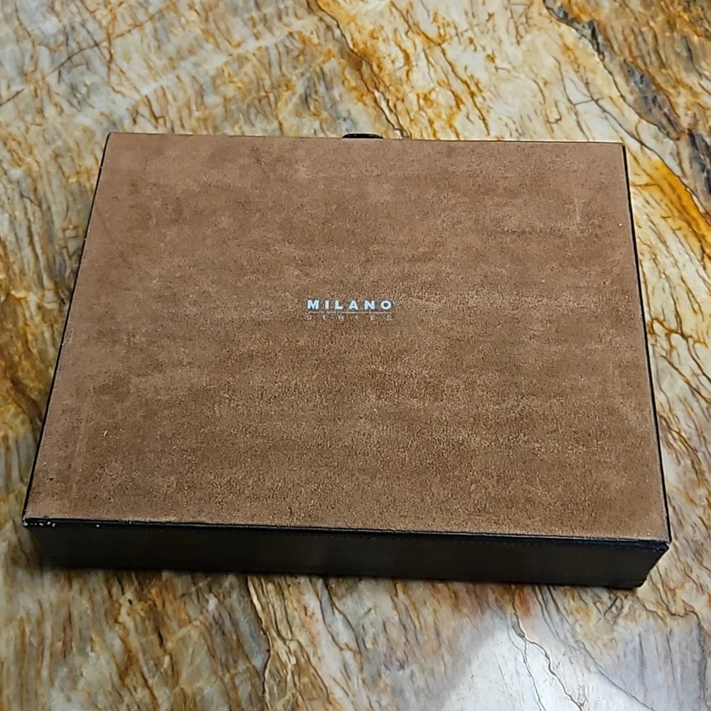MILANO Series leather jewelry organizer